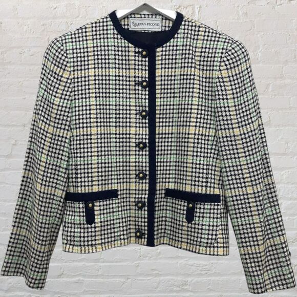 Evan Picone Vintage Wool Blazer 6 - Picture 2 of 15